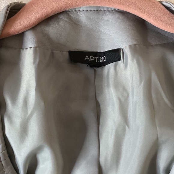 Apt 9 Faux Leather Bomber Jacket - Picture 3 of 9